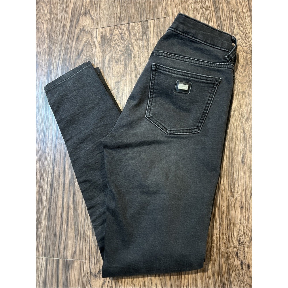 Dolce & Gabbana Women's Jeans Size 27 Color Washed Black